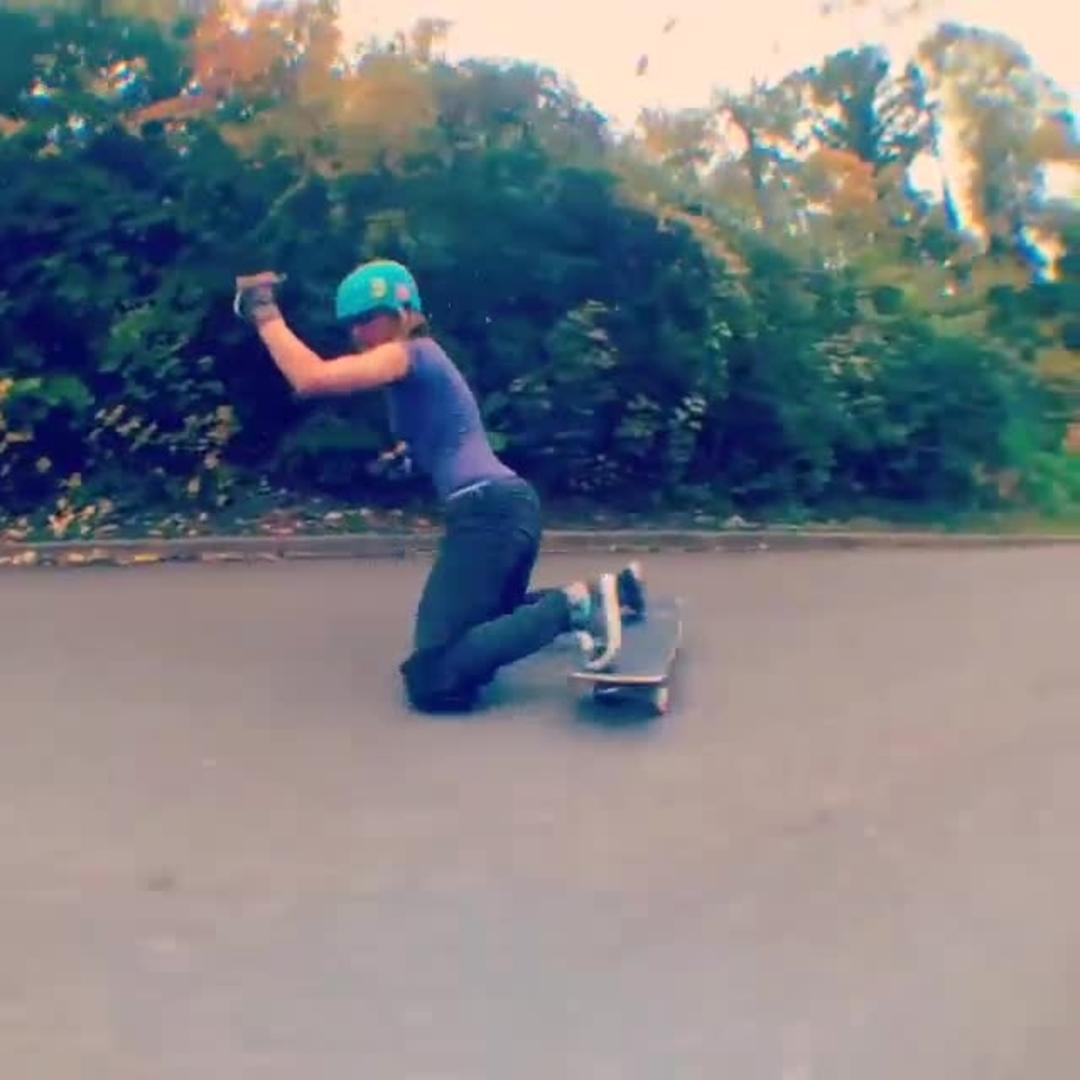 Guy Slides down Pavement on His Knees Jukin Media Inc