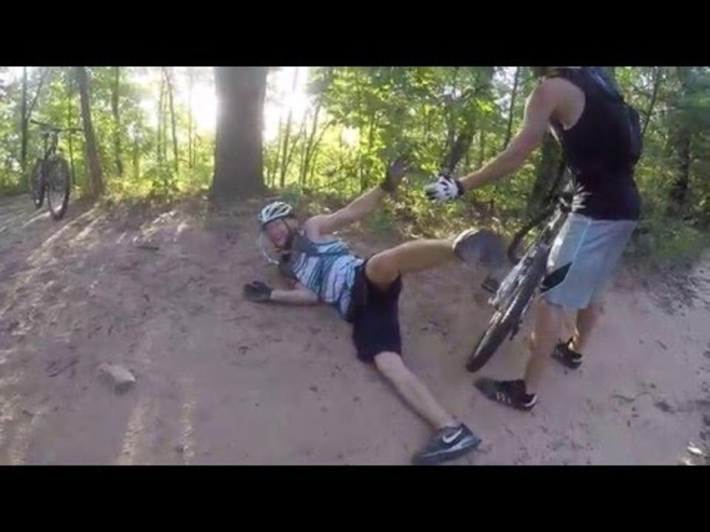 Mountain Bike Gets Stuck in Tree Jukin Media Inc