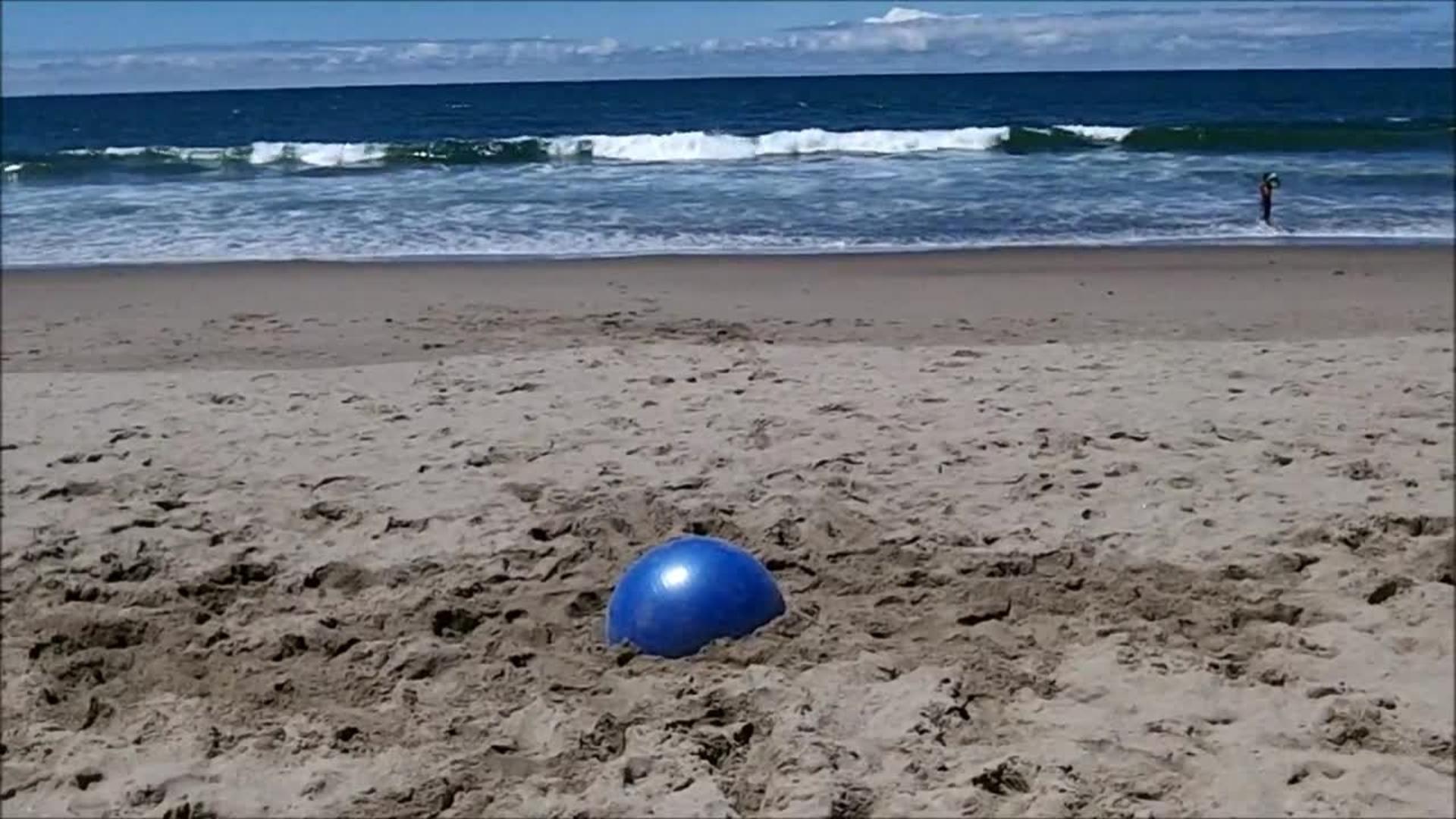 yoga ball with sand