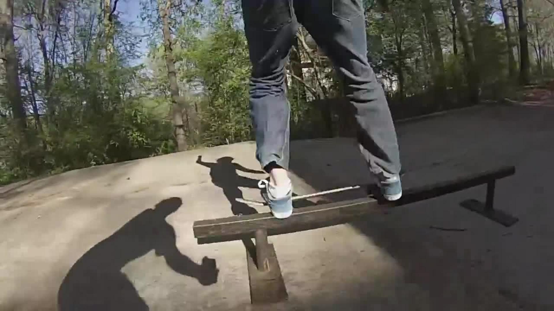 Unicycle Rail Slide Nutshot Jukin Media Inc