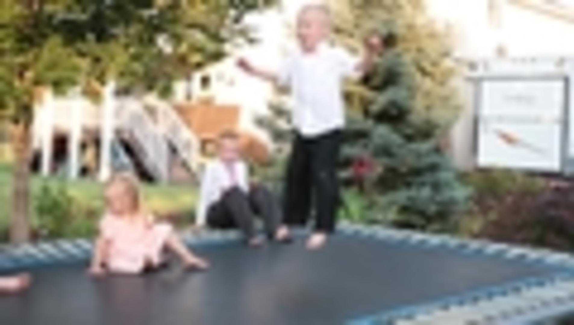 Kids On Trampoline Funny Backflip To Faceplant Jukin Media Inc