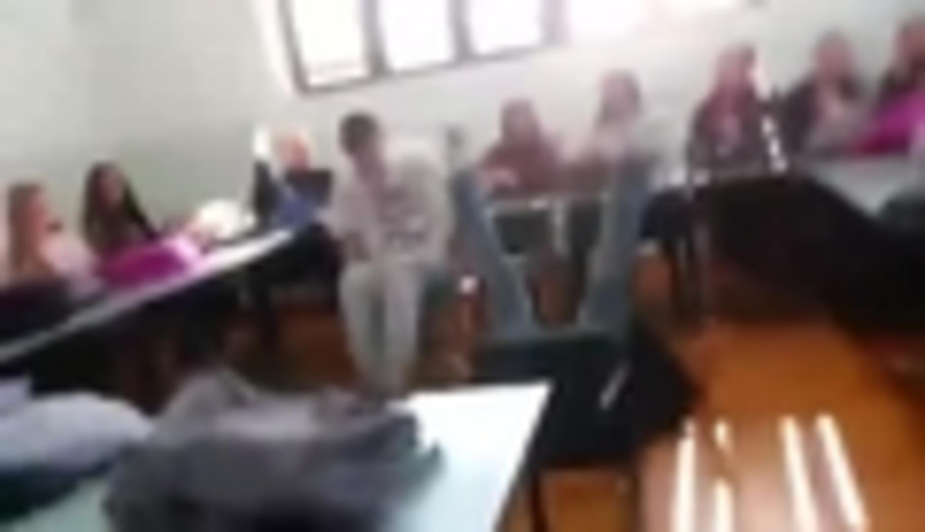 Girl Tries to Climb Stack of Chairs and Falls Jukin Media Inc