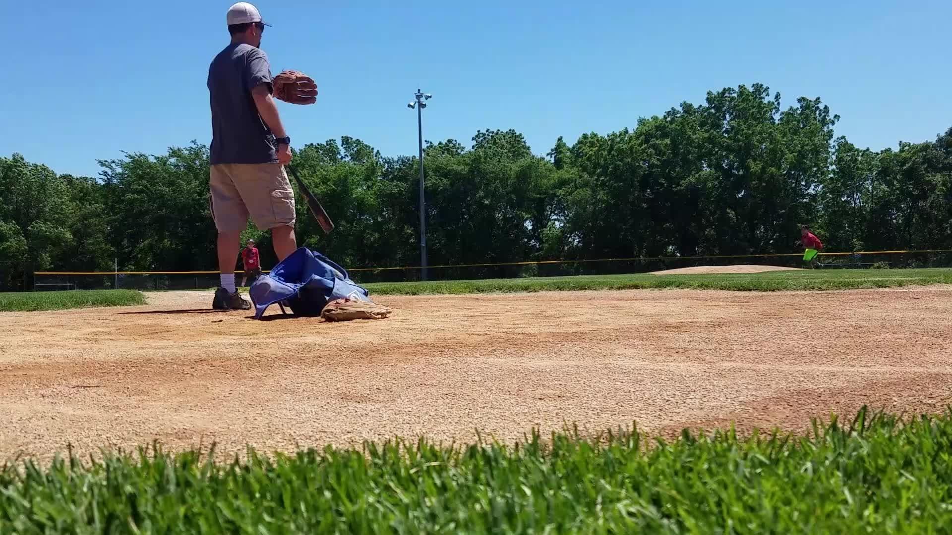 Baseball Player's Nuts Get Smashed by Ball Jukin Media Inc