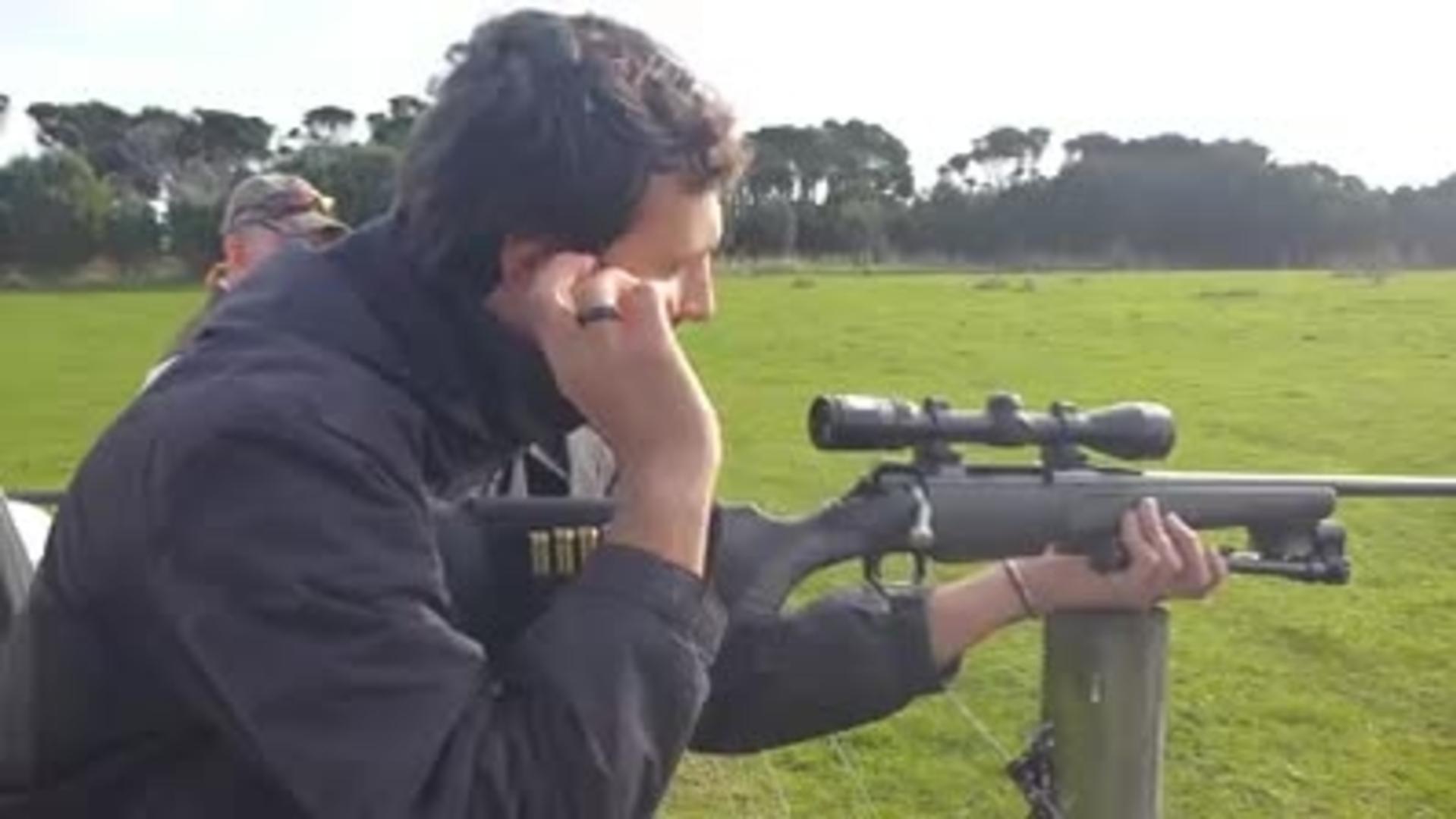 Girl Gets Hit in Face by Shotgun Recoil Jukin Media Inc