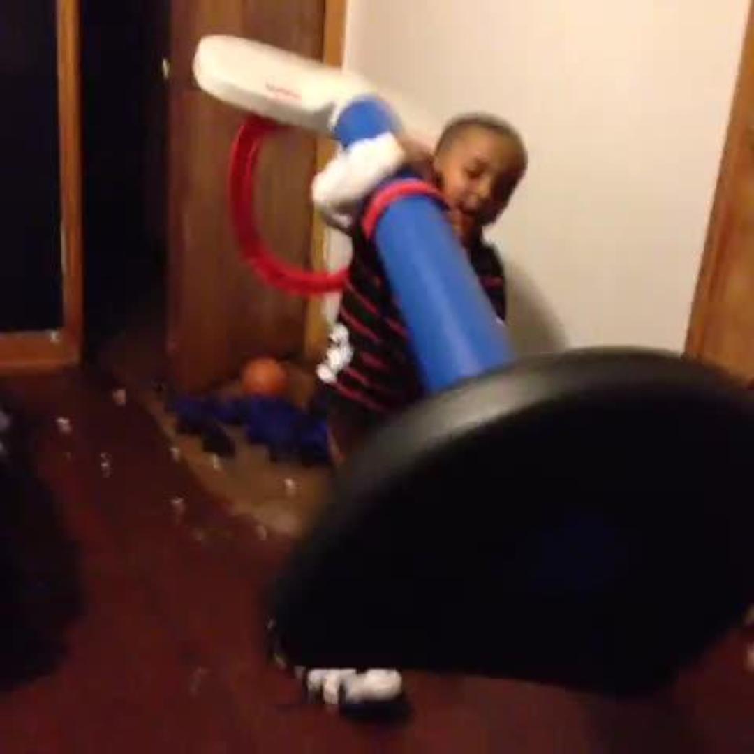 Basketball Hoop Falls on Kid Jukin Licensing