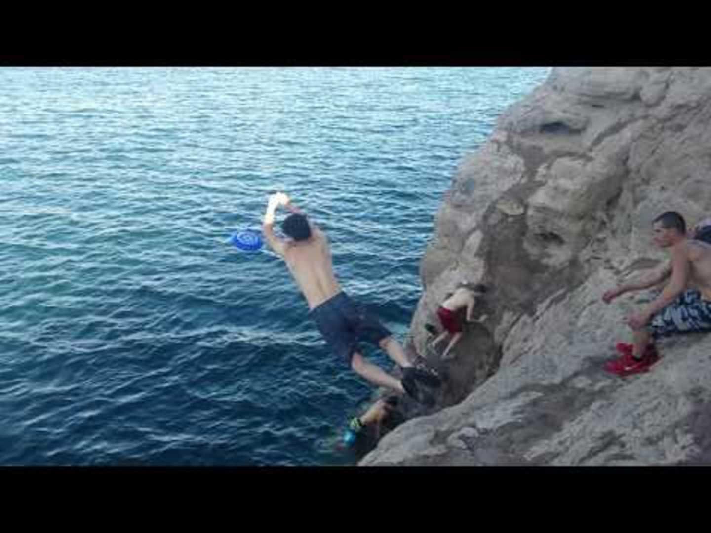 Unicyclist Almost Falls off Cliff Jukin Media Inc