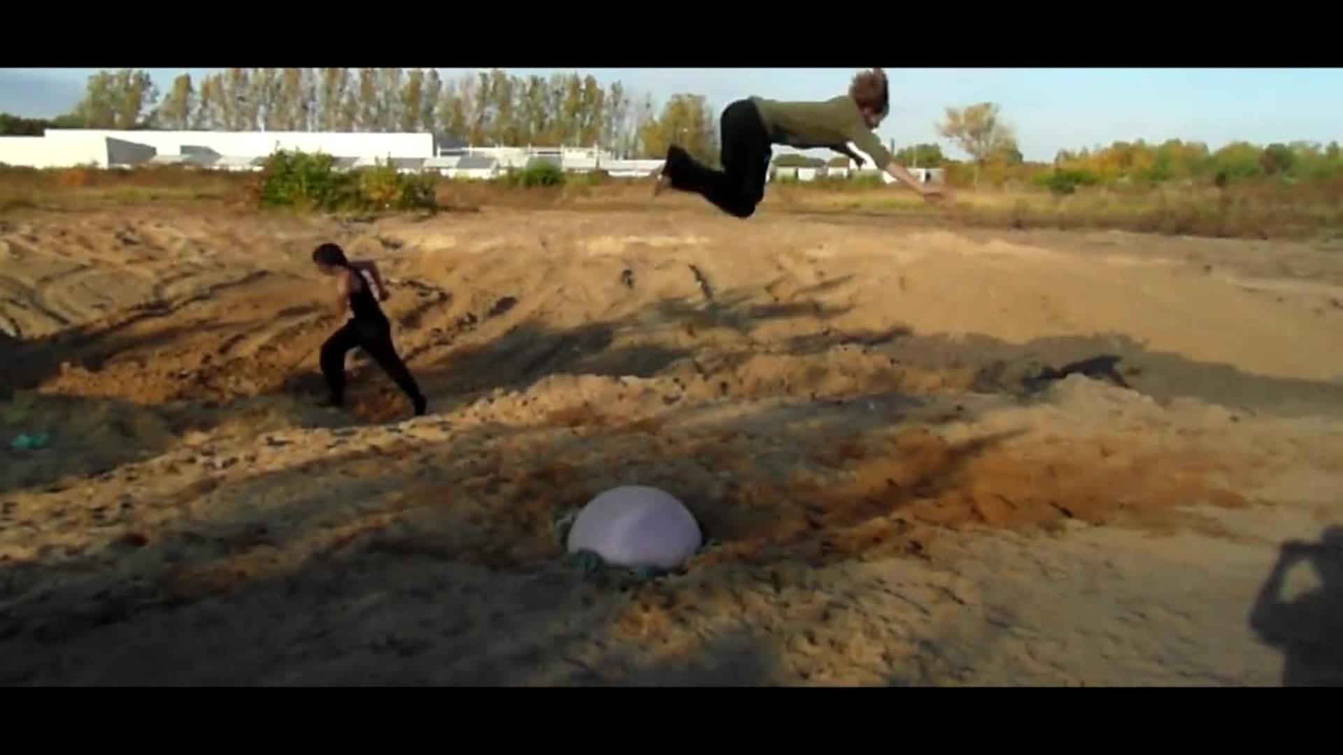 Parkour Yoga Ball Gainer Flip Fail Jukin Media Inc