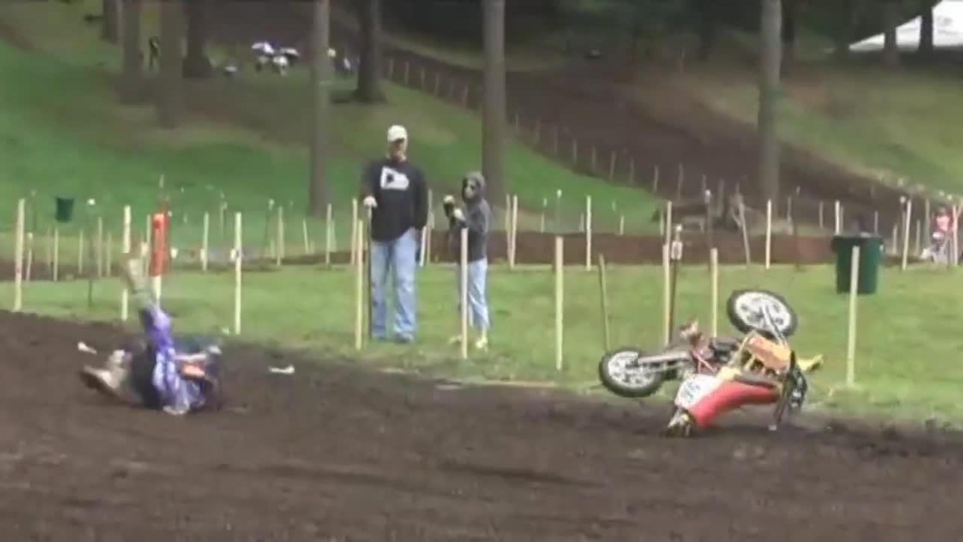Young Motocross Kid Crashes and Rolls Jukin Licensing