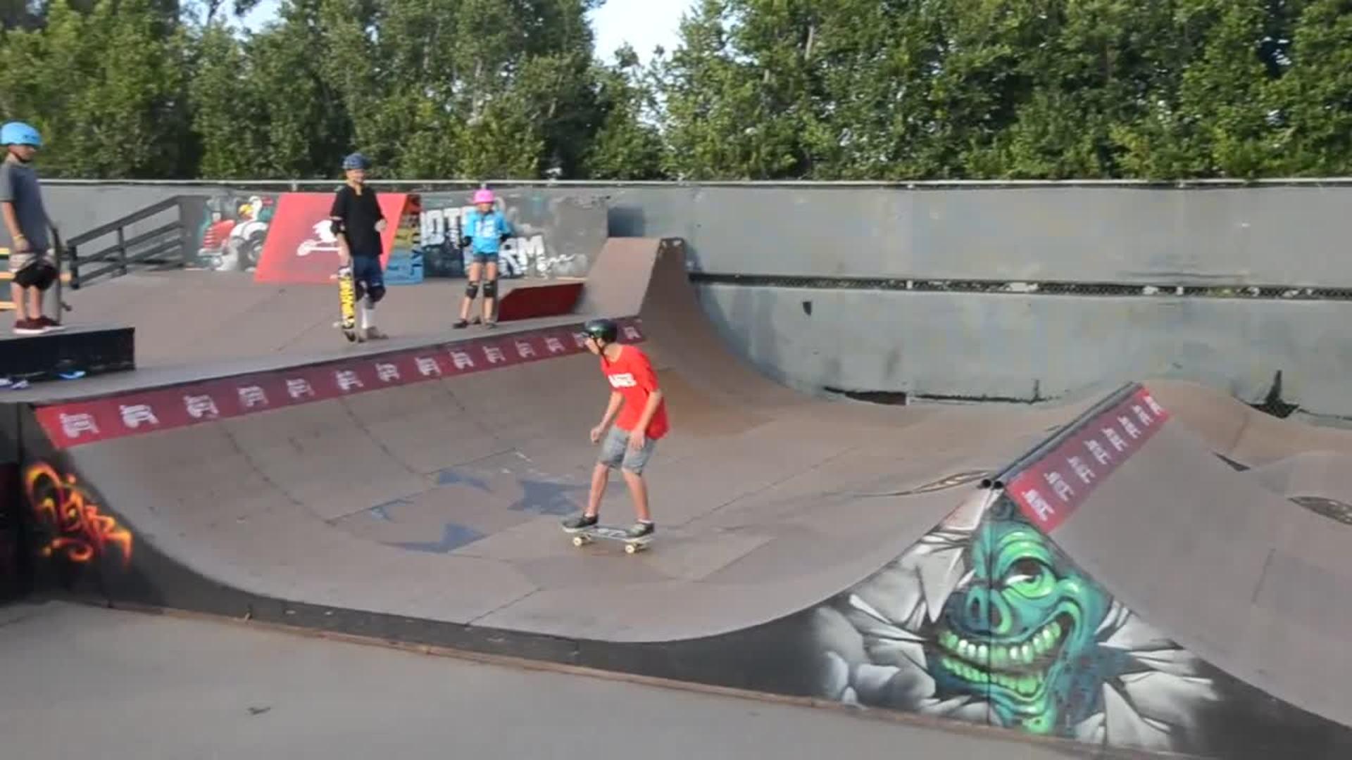 Skateboard to Skateboard Jump Trick Jukin Licensing