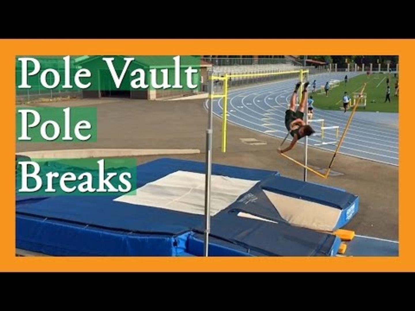 Running Vaulter Breaks Pole Jukin Media Inc