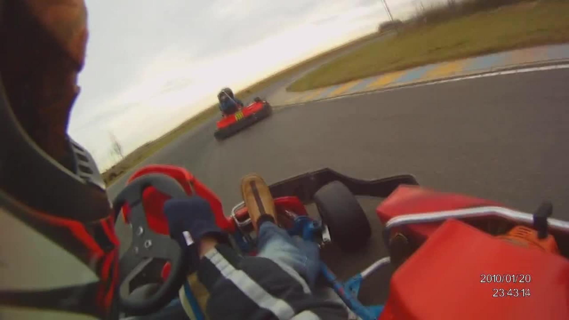 Go Kart POV Track Crash Jukin Media Inc