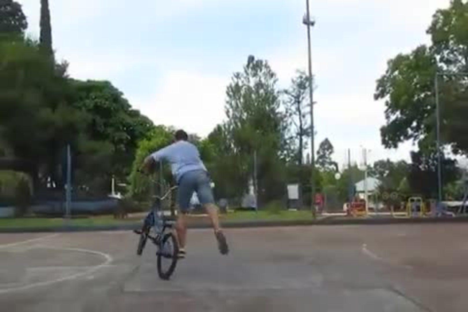 BMX Flatland Handlebar Spinning Trick Fail Jukin Licensing