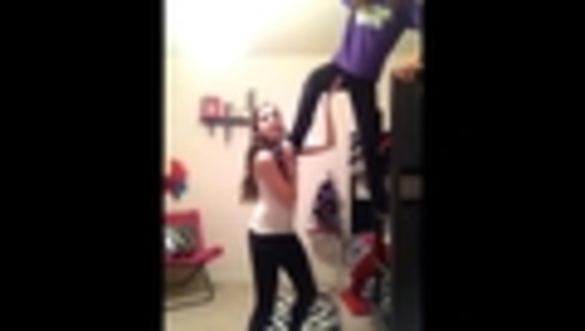 Baby Falls Backwards and Hits Head on Mirror Jukin Media Inc