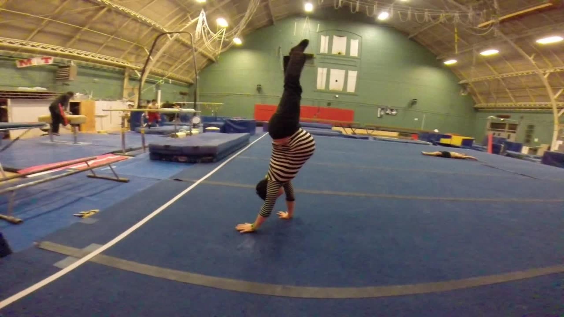 Pregnant Woman Does Handstand Training Jukin Media Inc