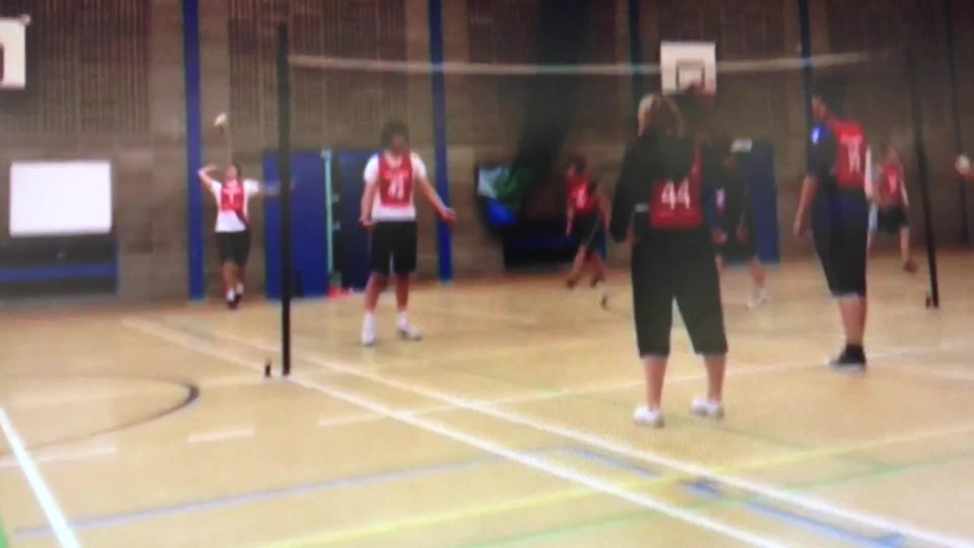 Volleyball Spike Hits Player in Face Jukin Media Inc