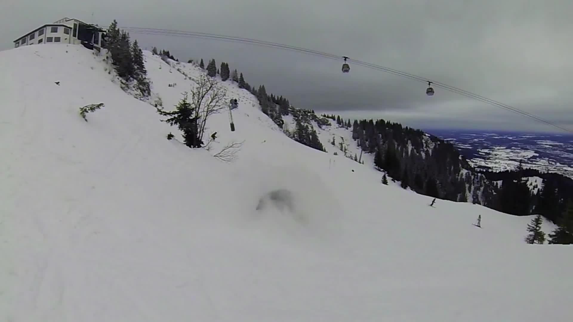 Snowboard Jump Fail Jukin Licensing