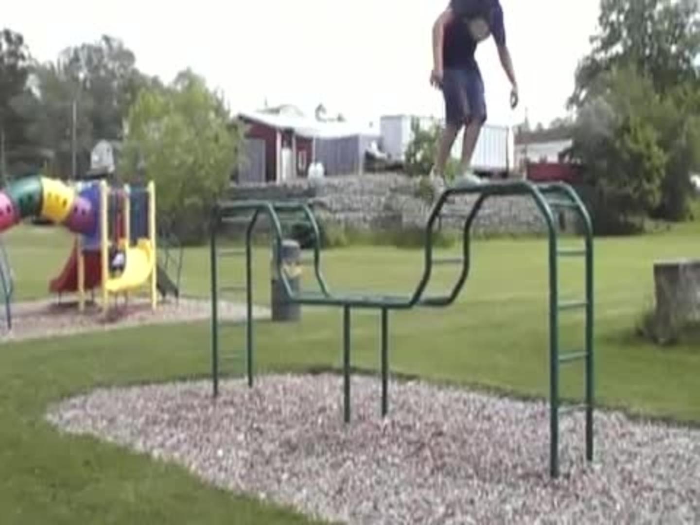 Kid Overreacts to Falling off Monkey Bars Jukin Media Inc