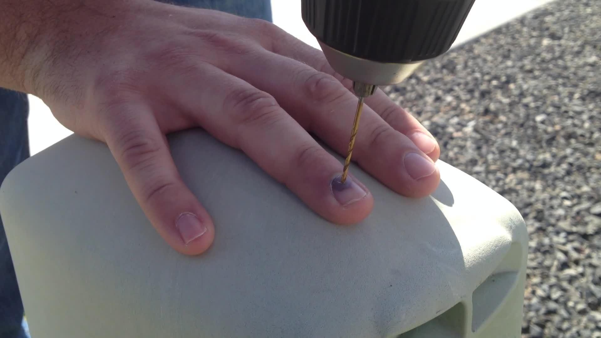 Guy Drills Finger to Relieve Pain Jukin Licensing