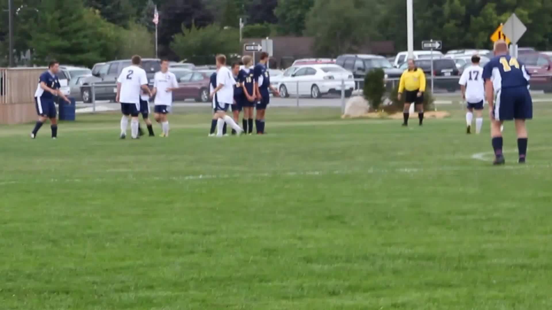 Kid Gets Hit Twice in the Face with Soccer Ball Jukin Media Inc