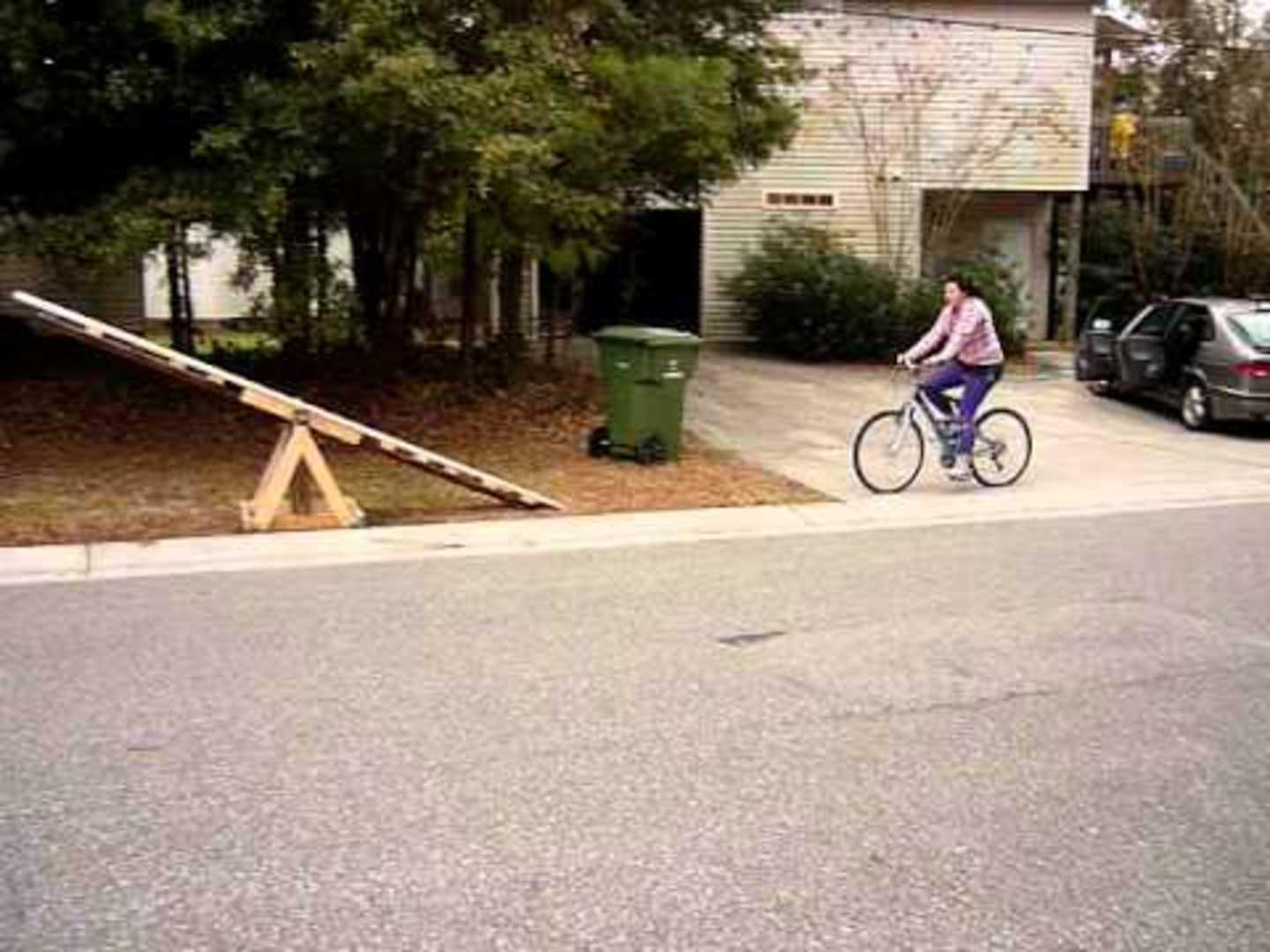 Girl Fails Hard at Bike Ramp Jump Attempt Jukin Media Inc