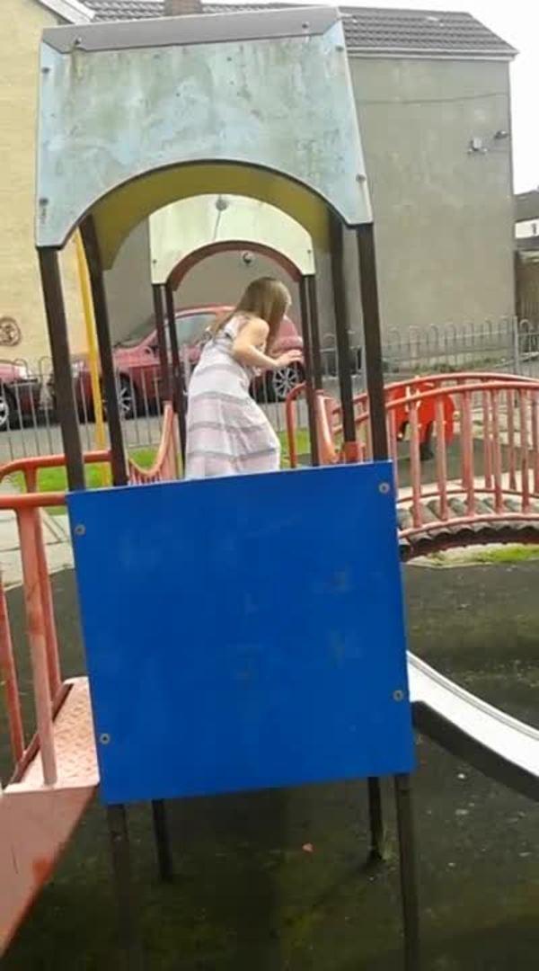 Little Girl Falls off Swing Jukin Licensing