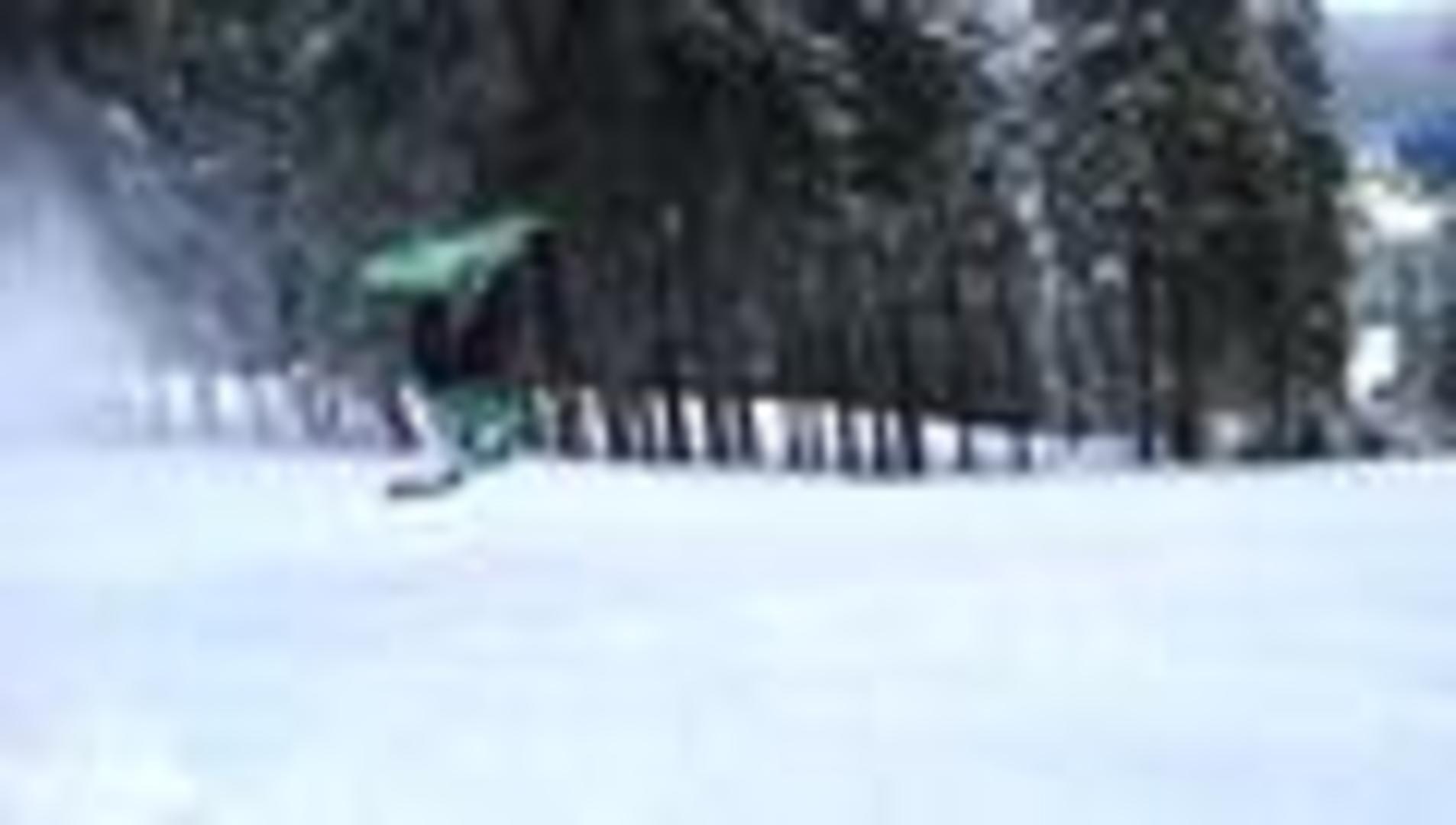 Snowboard SideFlip Jump Faceplant Jukin Licensing