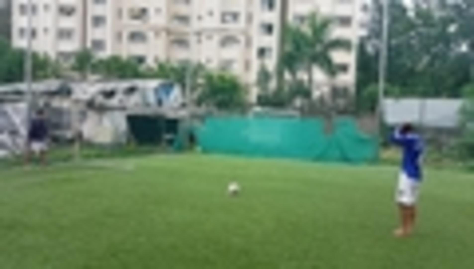 Kid Gets Hit Twice in the Face with Soccer Ball Jukin Media Inc