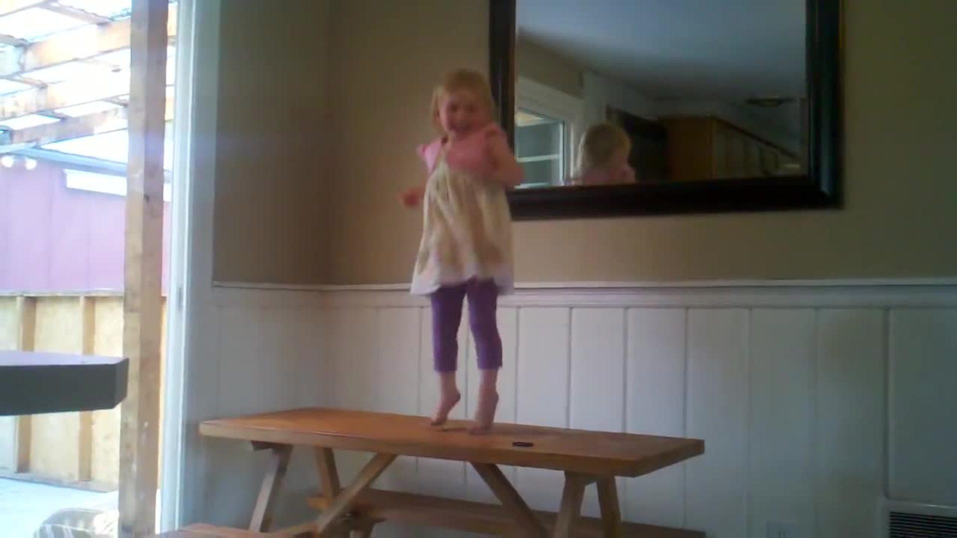 Picnic Table Bench Jump Fail Jukin Media Inc