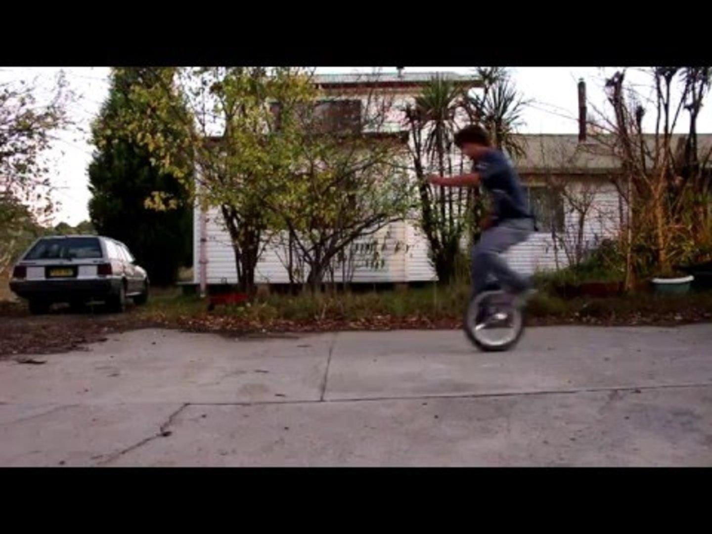 Guy Falls off Unicycle Into Pond Jukin Media Inc