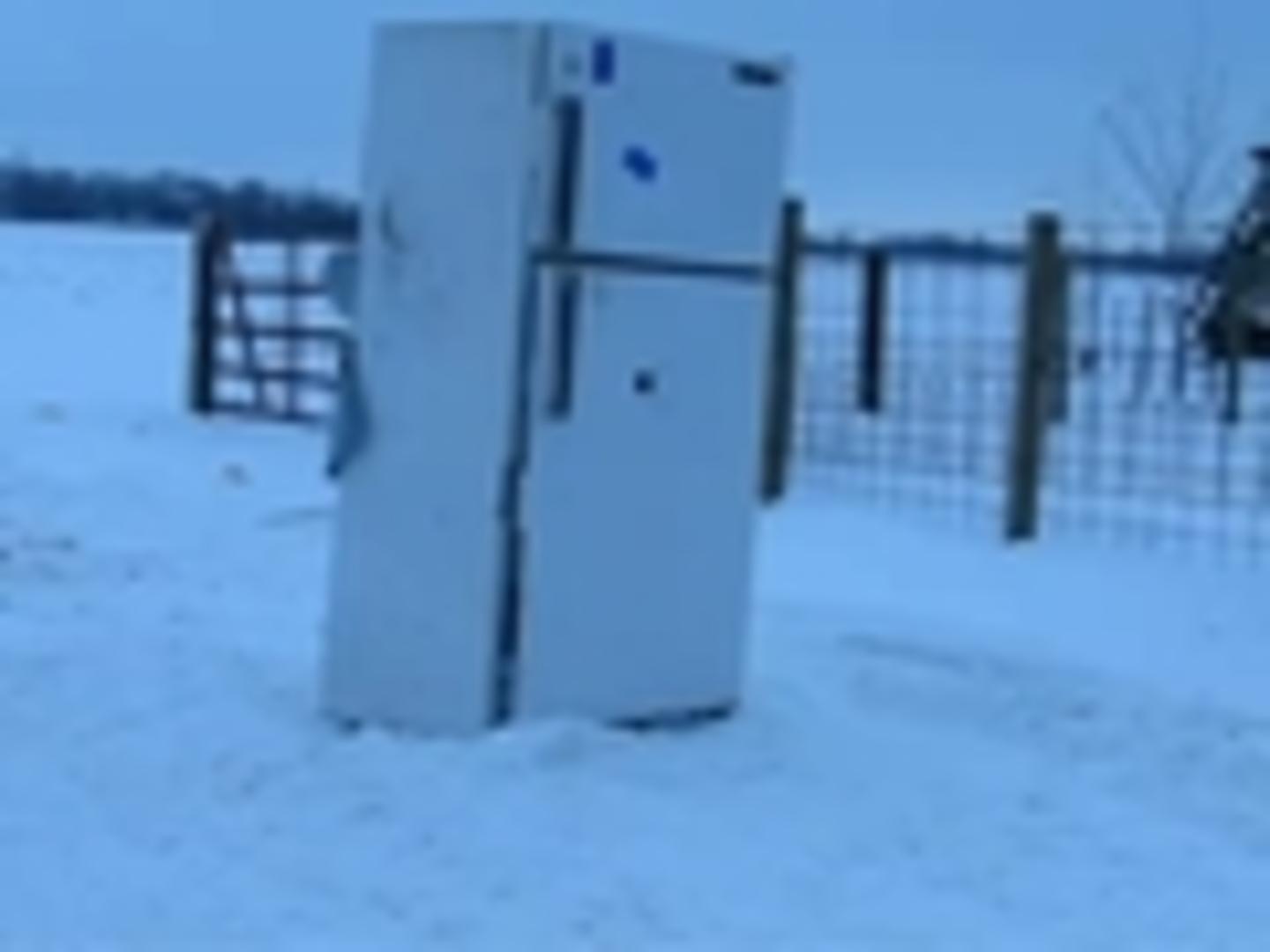 Man Nearly Gets Hit by Exploding Refrigerator Jukin Media Inc