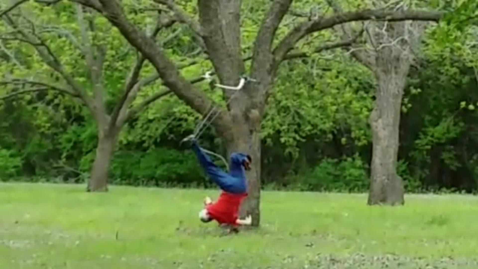 Zip Liner Crashes into Ladder Jukin Media Inc