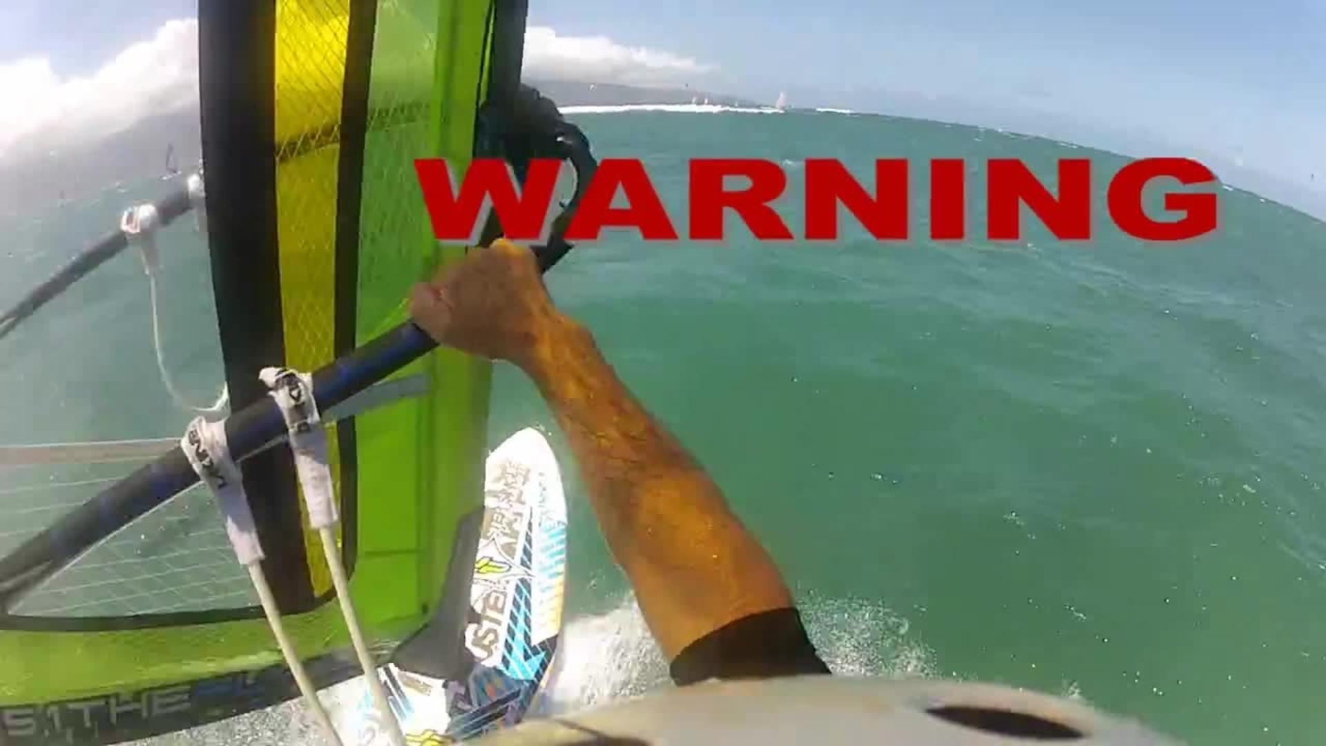 Windsurfer Crashes into Kitesurfer Jukin Licensing