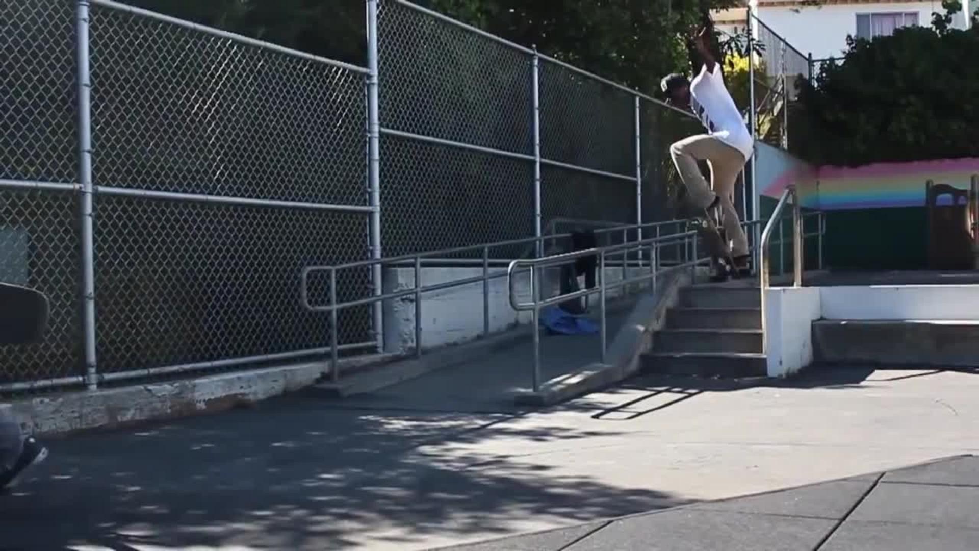 Skateboarding Hand Rail Slide Fail Jukin Media Inc