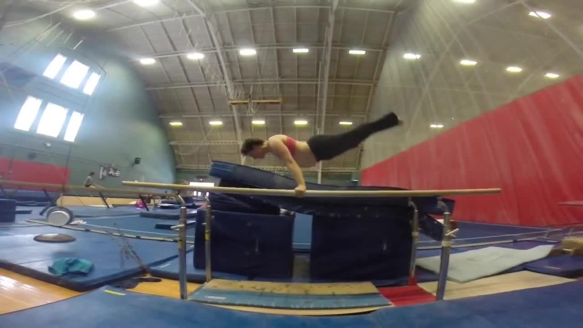 Pregnant Woman Does Handstand Training Jukin Media Inc