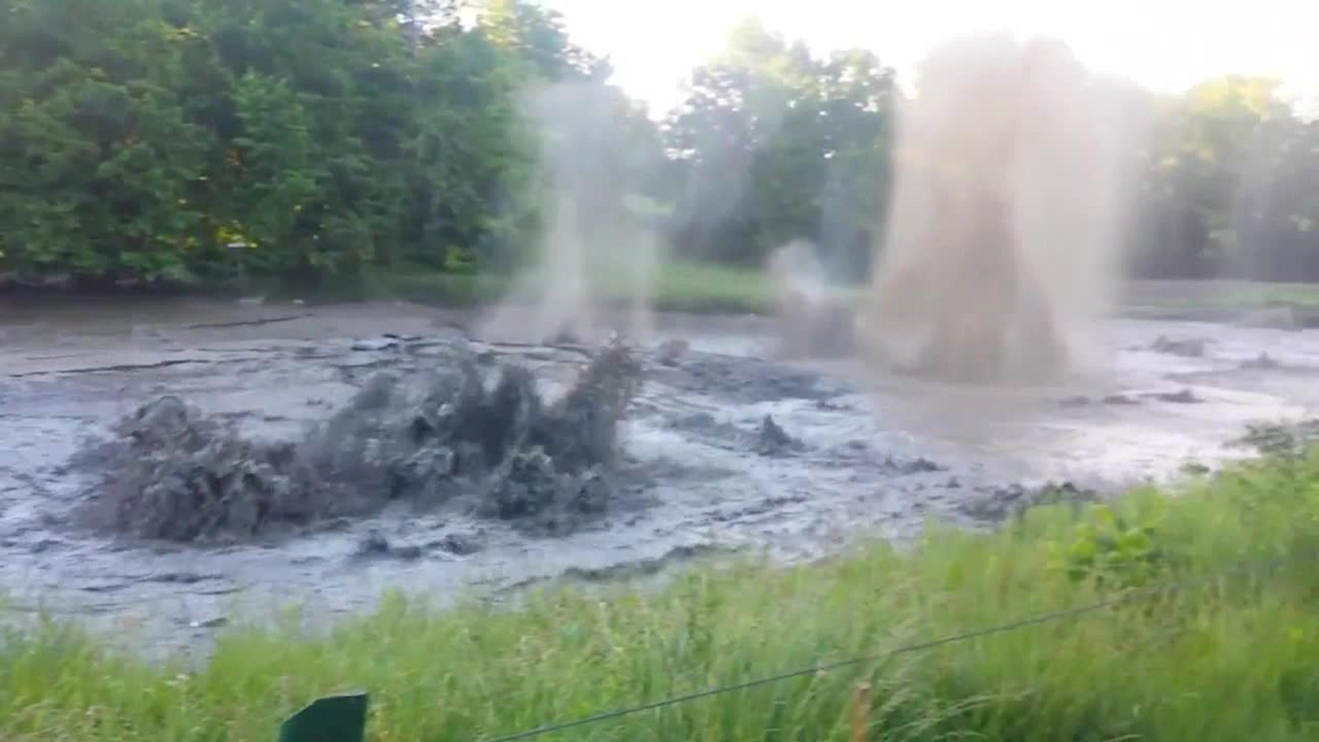 GeyserLike Gas Leak Floods Ontario Golf Course Jukin Licensing