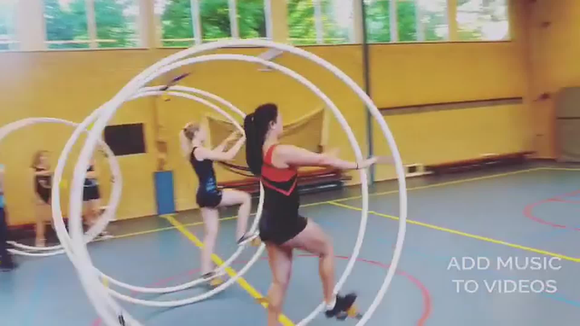 Synchronized Wheel Gymnastics Jukin Media Inc