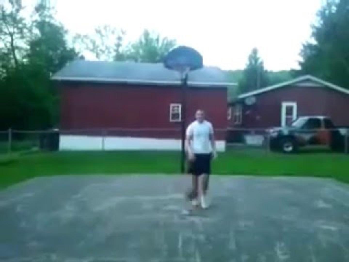 Children's Basketball Hoop Falls on Little Boy Jukin Media Inc