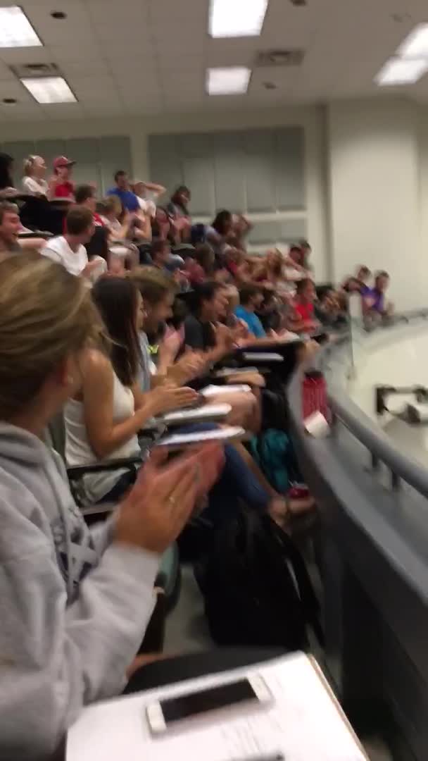 Student Throws Trash Ball into Trashcan from Across Room Jukin Licensing