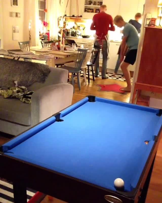 Golf Pool Table Trick Shot Jukin Media Inc
