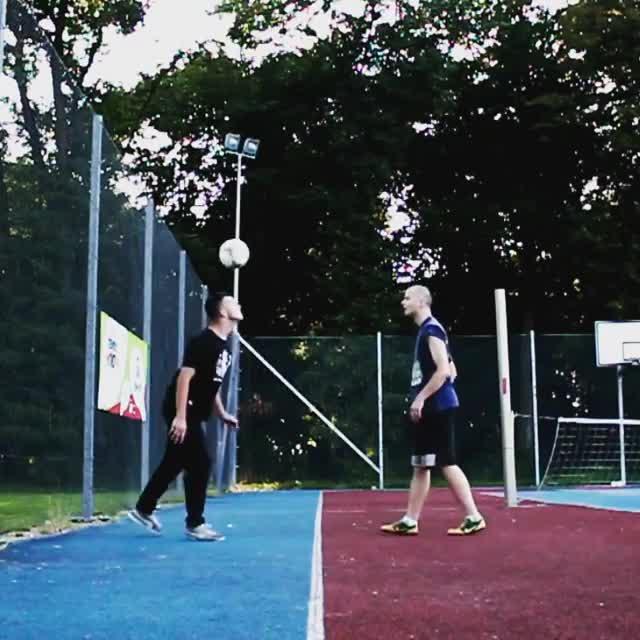 Girl Kicks Ball into Boy's Face Jukin Media Inc