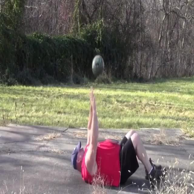 Guy Breaks Plate on Stomach With Bowling Ball Jukin Licensing
