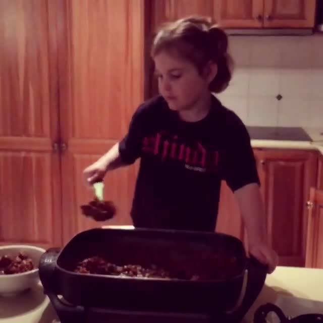 Girl Falls Off Chair Blowing Mom Kisses Jukin Licensing