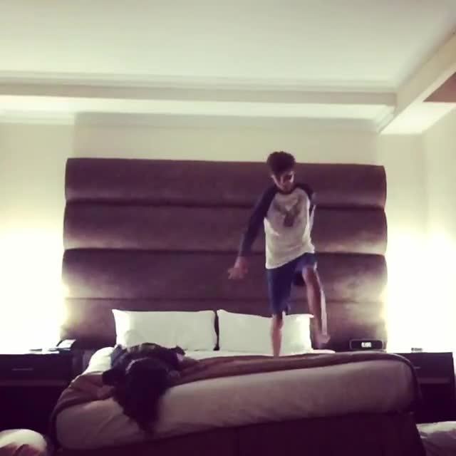 Mattress Gymnast Breaks Bed Jukin Media Inc