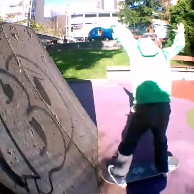 Kid Jumps Off Ramp with Skateboard Jukin Media Inc
