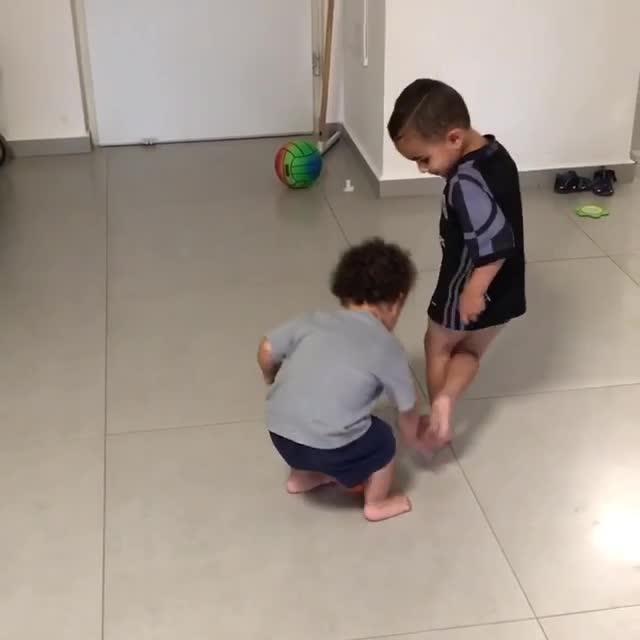 Kid Gets Angry with Brother after Losing Game Jukin Media Inc