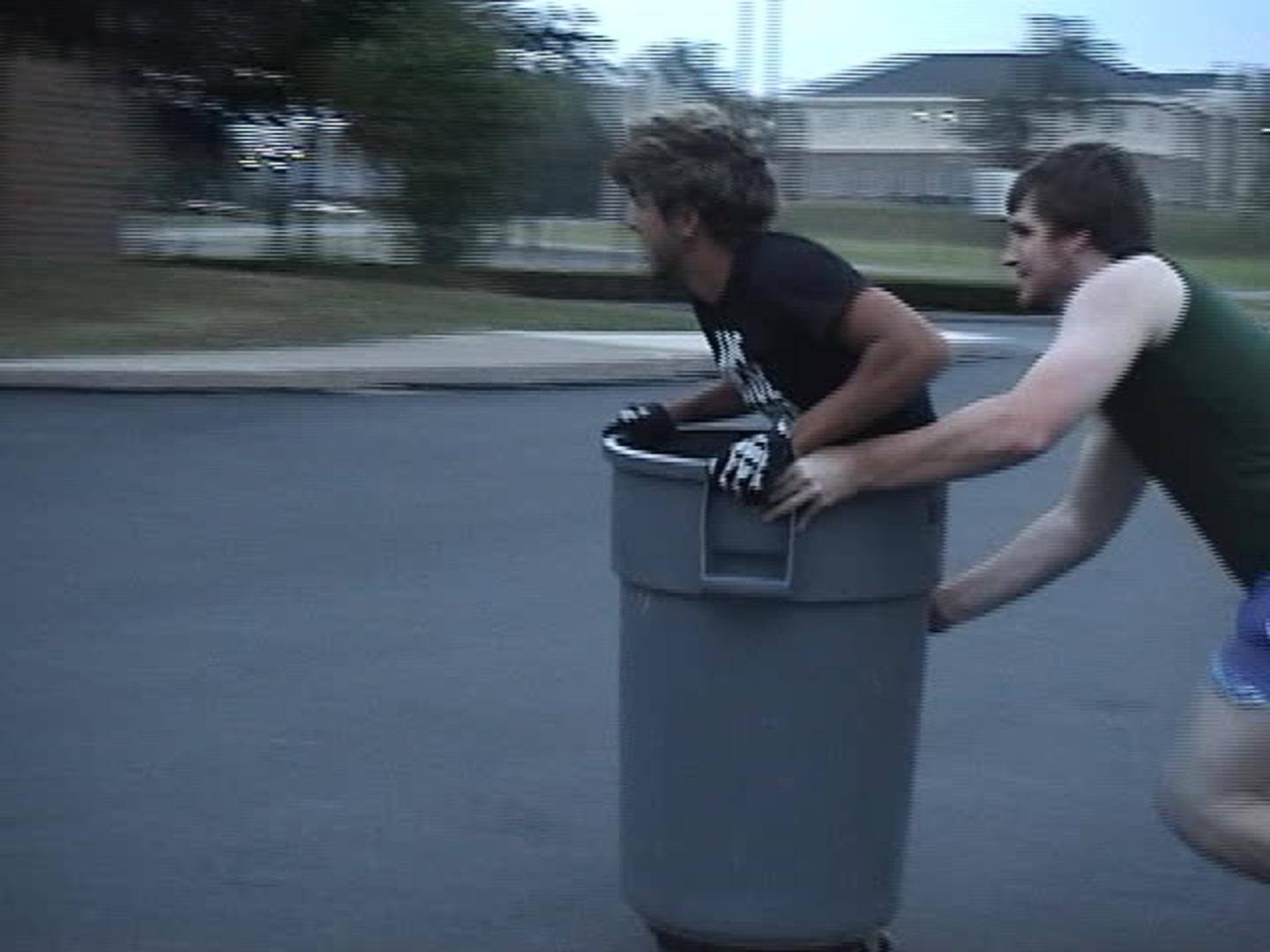 Garbage Can Pulley System Jukin Media Inc