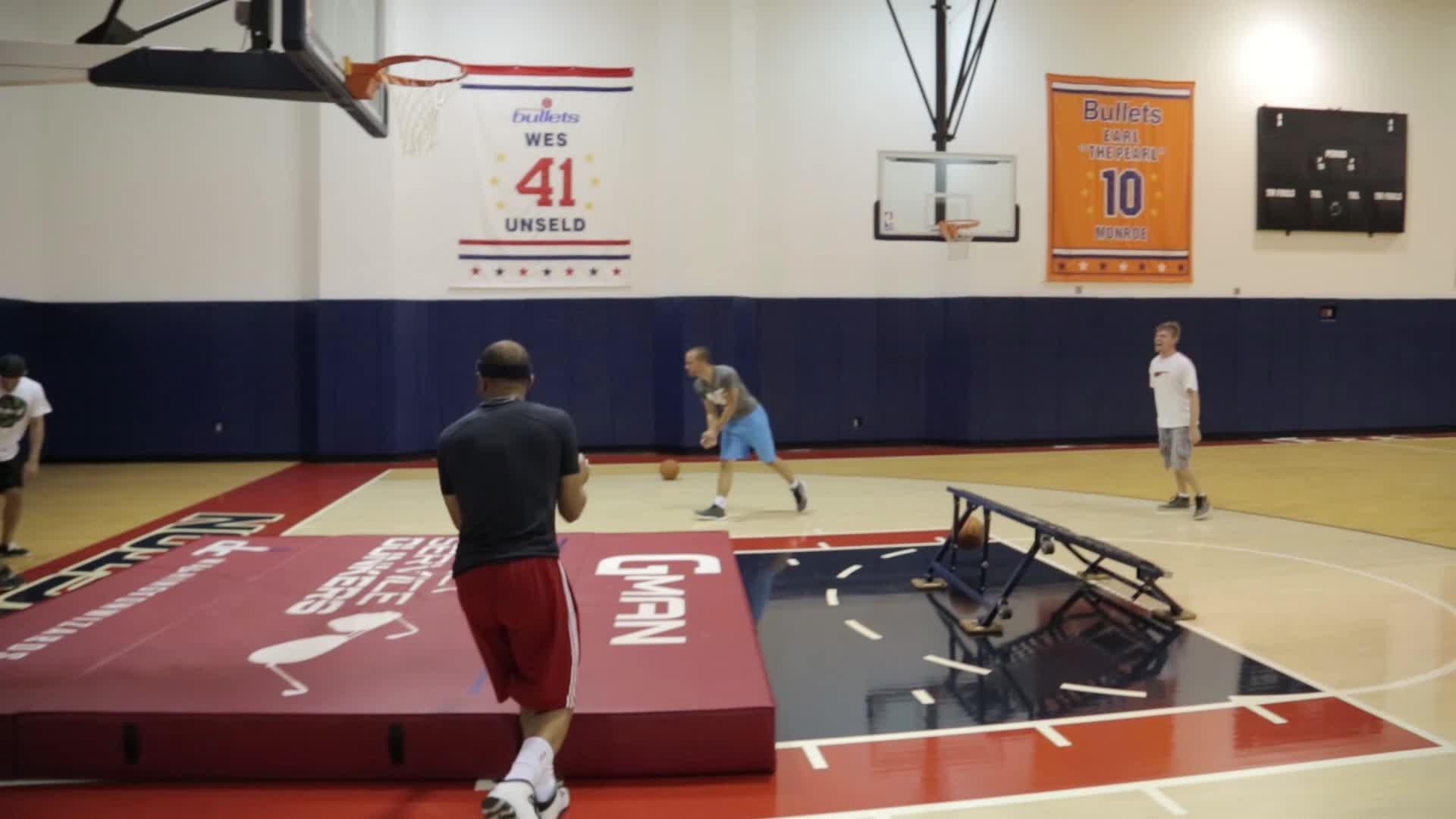 Basketball Acrobat Performs Front Flip Dunk Jukin Media Inc