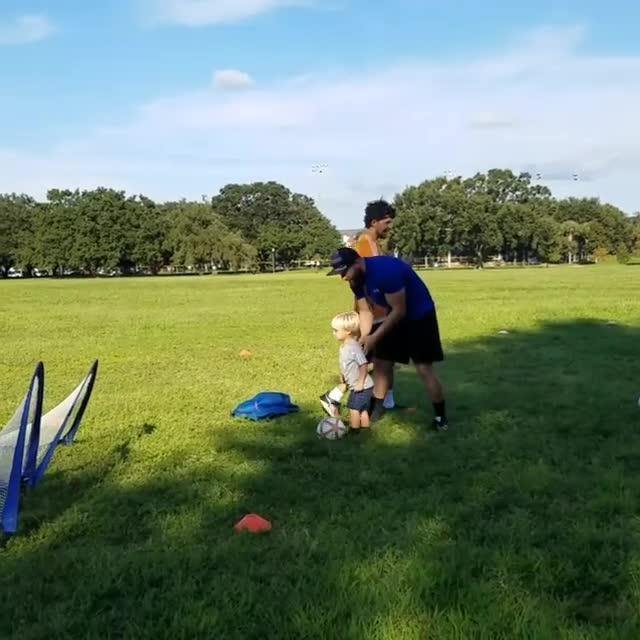 Toddler Kicks His First Soccer Goal Jukin Licensing
