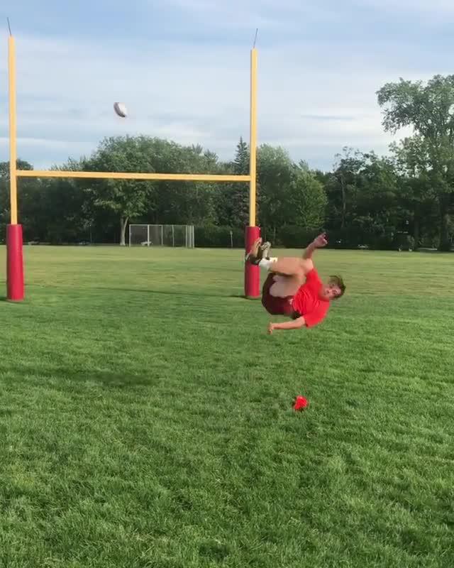 Soccer Player Hit in Face by Ball Rebounding off Goal Post Jukin Media Inc