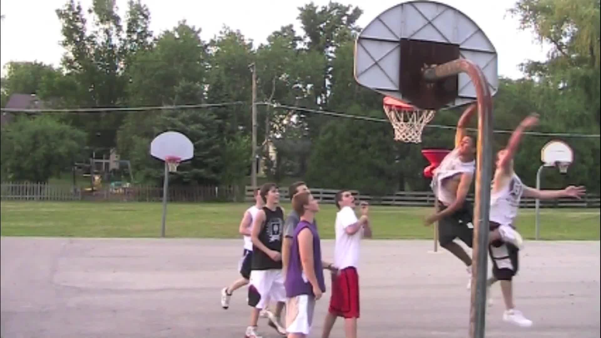 Kid Basketball Dunk To Head Slam Fail Jukin Media Inc